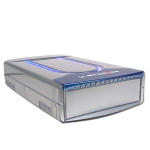 5.25'' USB 2.0 External Drive Case with LED (Silver)