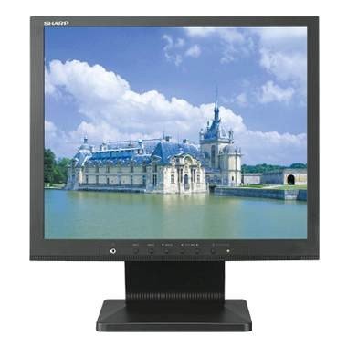 Sharp LLT17A4B 17 Inch Black LCD Monitor REFURBISHED