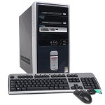 Compaq Celeron D Computer 2.93GHz 512MB 80GB DVDRW with XP Home