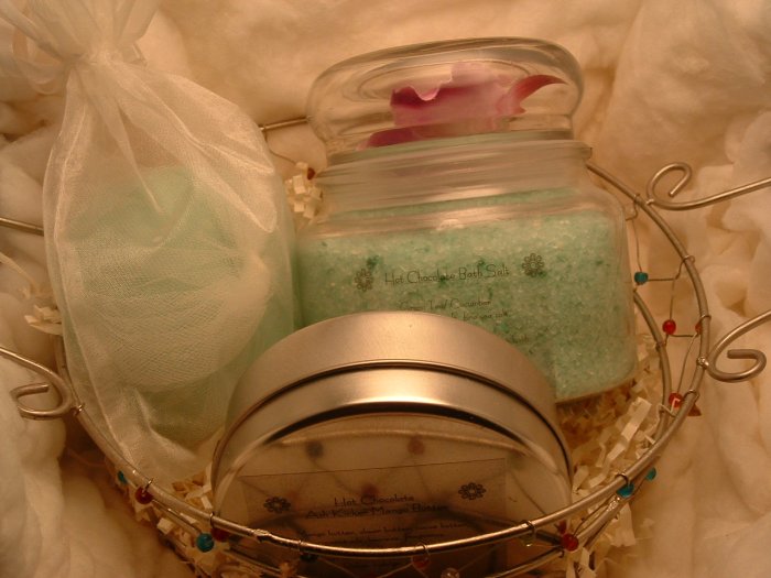 Hot Chocolate gift basket