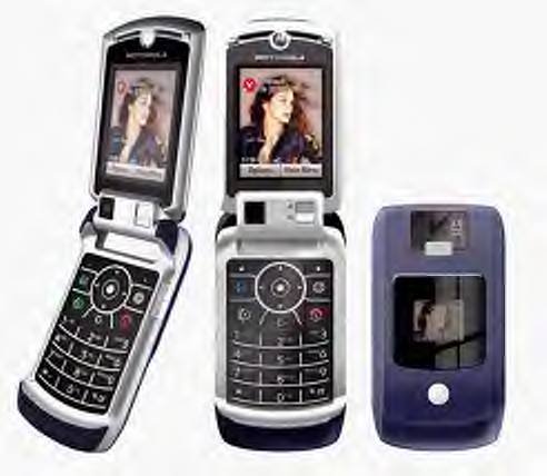 Motorola V 3X Blue unlocked cell phone