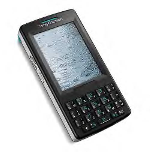 Sony Ericsson M600 black unlocked mp3 and bluetooth cell phone
