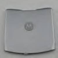MOTOROLA RAZR V3 OEM BATTERY COVER SILVER