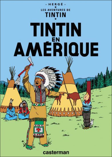 Hergé : Tintin en Amerique