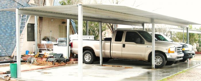 4 car carport kit, EZ one day to put it up. 36' x 20' HEAVY STEEL