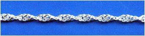Twist Sterling Silver Chain