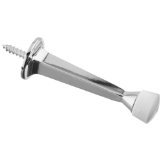 POLISHED CHROME SOLID DOOR STOP *NEW*