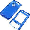 Samsung T629 Blue Transparency Shield Protect case w/ Clip