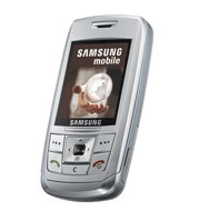 Samsung E250 Silver GSM World Cell Phone