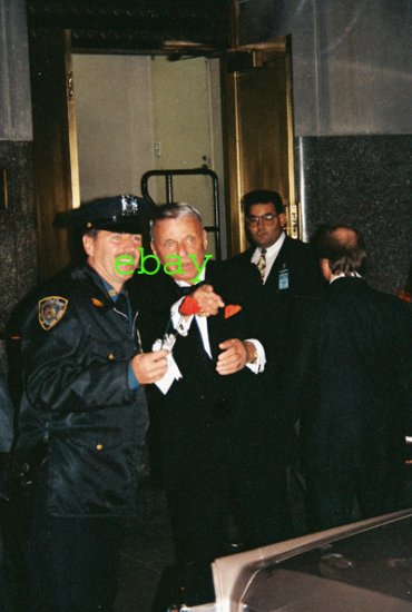 Rare Frank Sinatra Candid Photo