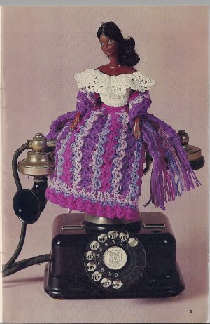 Vintage Crochet Patterns Doll Clothing Coats Clark Book No 270