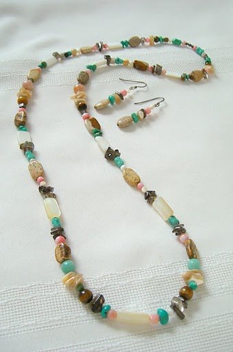 30â Over The Head Style Necklace Set 3064