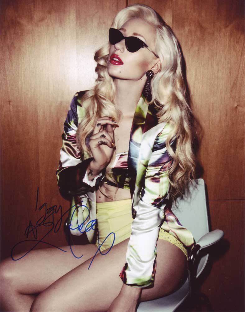 Iggy Azalea in-person autographed photo