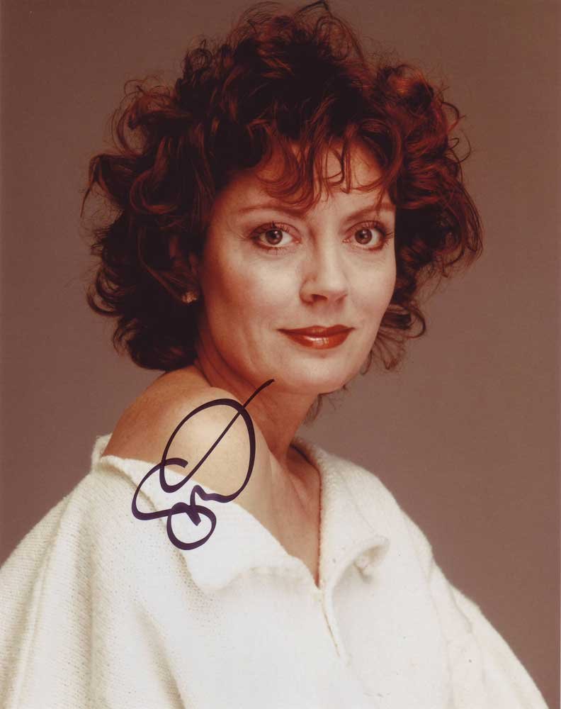 Susan Sarandon in-person autographed photo