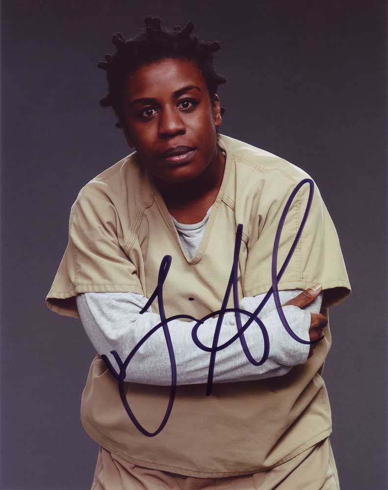Uzo Aduba in-person autographed photo