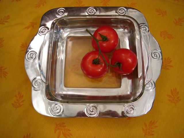Spiral 8" x 8" Pyrex Holder