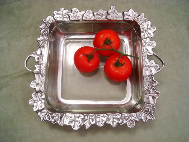 Leaf 8" x 8" Pyrex Holder