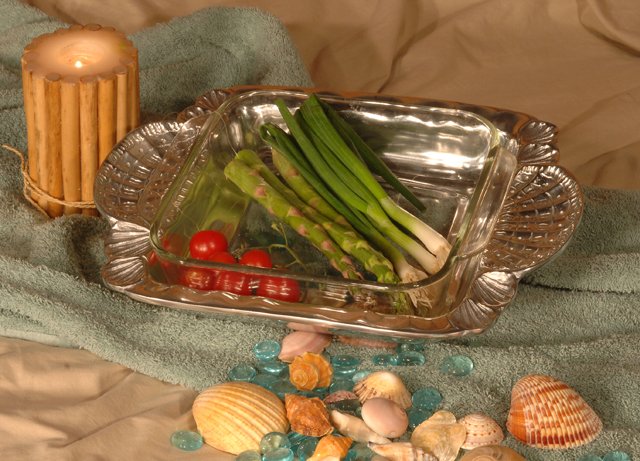 Shell 8" x 8" Pyrex Holder