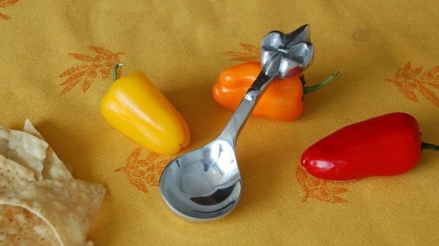 Fleur De Lis Dip Spoon