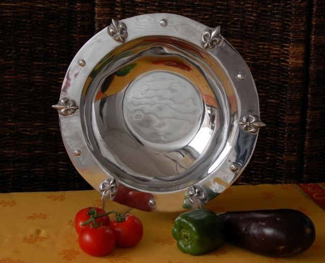 Fleur De Lis Large Bowl