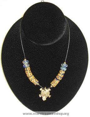 24" Turtle in Water Necklace - Item#: AC-1H1