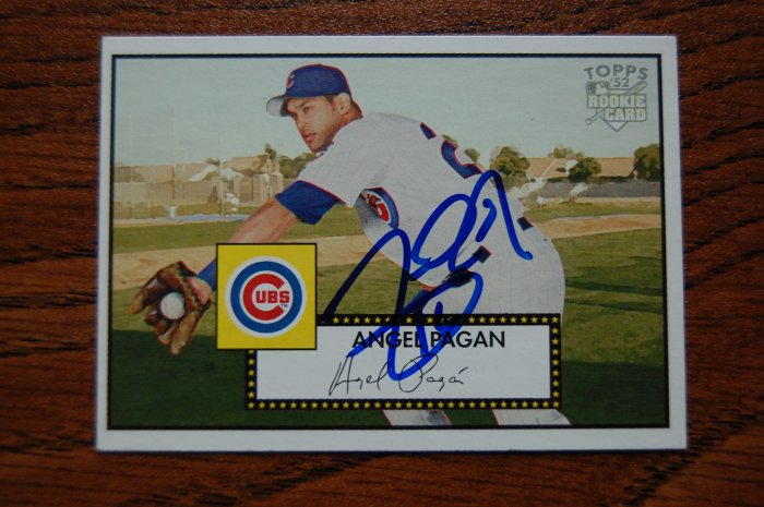 2006 Topps '52 Angel Pagan Autograph