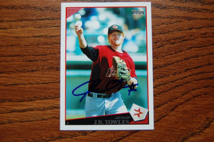 2009 Topps Series 2 J.R. Towles Autograph