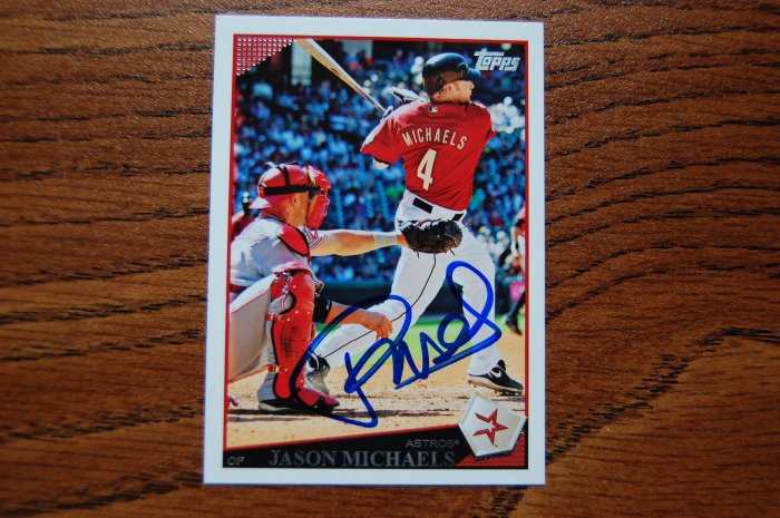 2009 Topps Update Jason Michaels Autograph
