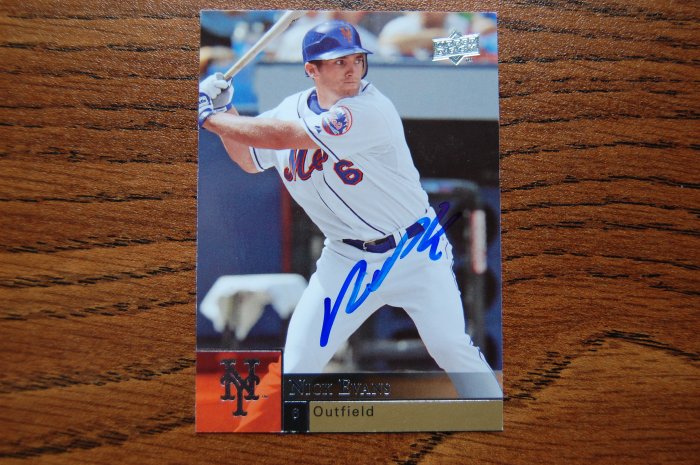 2009 Upper Deck Series 1 Nick Evans Autograph