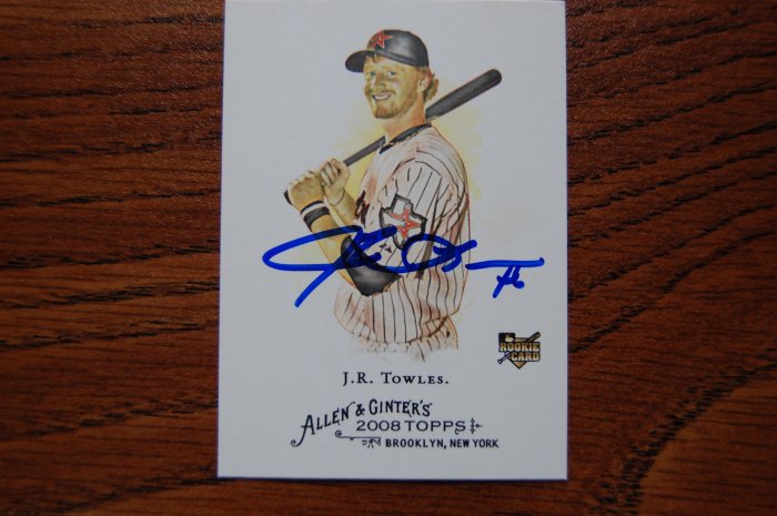 2008 Topps Allen & Ginter's J.R. Towles Autograph