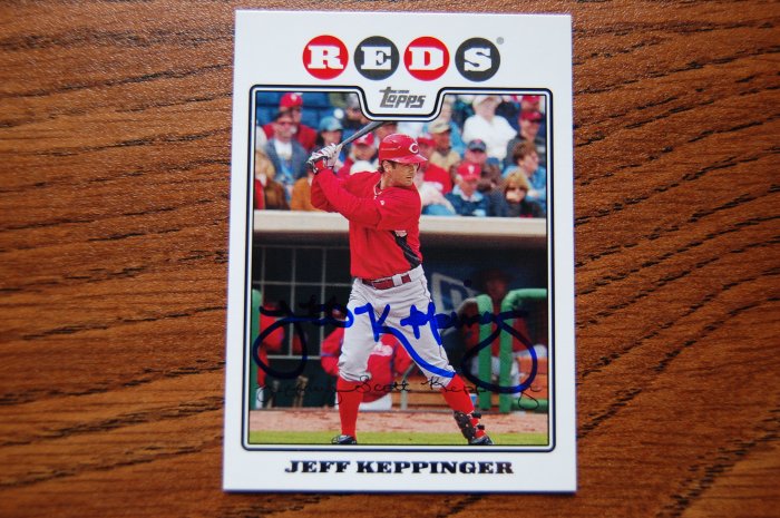 2008 Topps Series 2 Jeff Keppinger Autograph