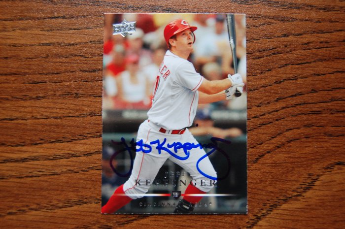 2008 Upper Deck Series 1 Jeff Keppinger Autograph