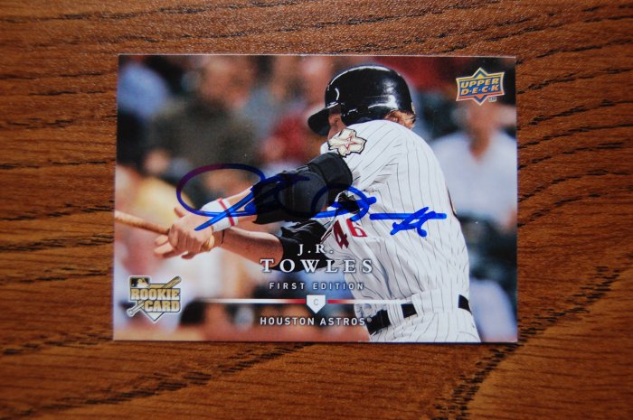 2008 Upper Deck First Edition J.R. Towles Autograph