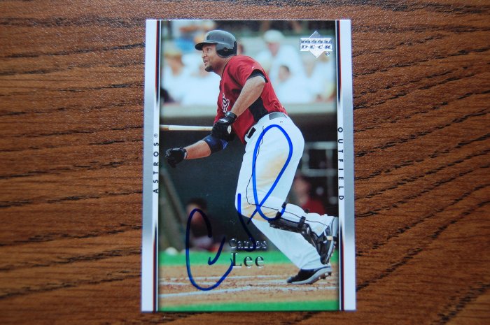 2007 Upper Deck Series 2 Carlos Lee Autograph
