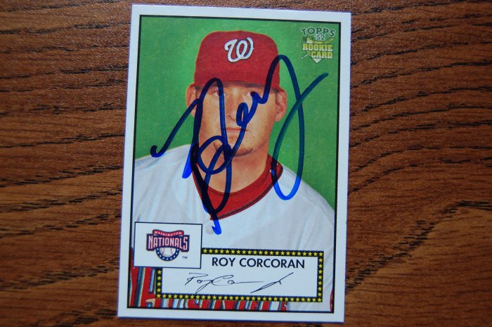 2006 Topps '52 Roy Corcoran Autograph