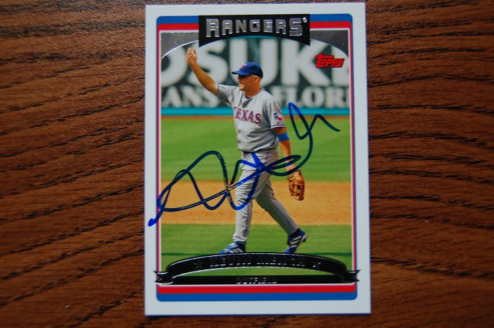 2006 Topps Series 1 Kevin Mench Autograph