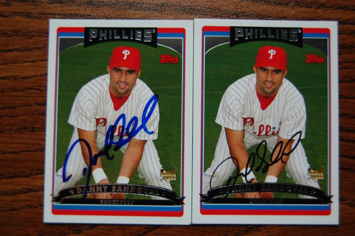 2006 Topps Series 1 Danny Sandoval Autograph
