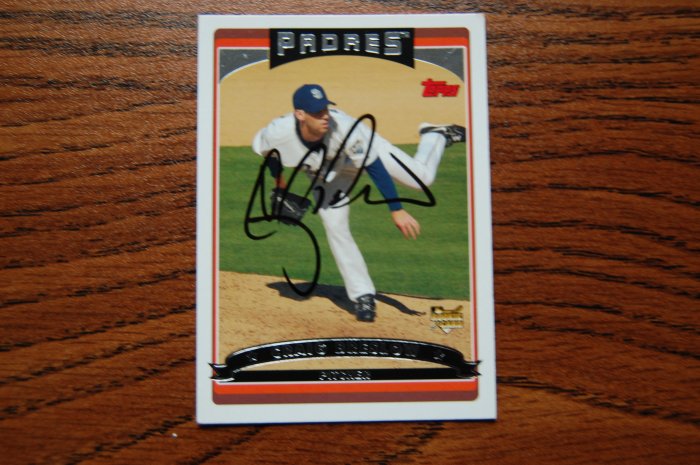 2006 Topps Series 1 Craig Breslow Autograph