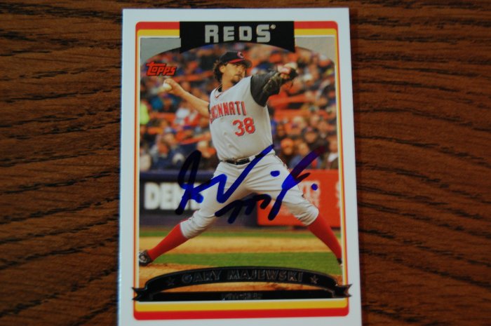 2006 Topps Update Gary Majewski Autograph