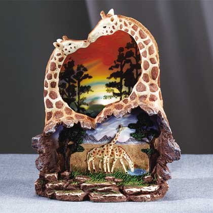 Kissing Giraffes Night Light