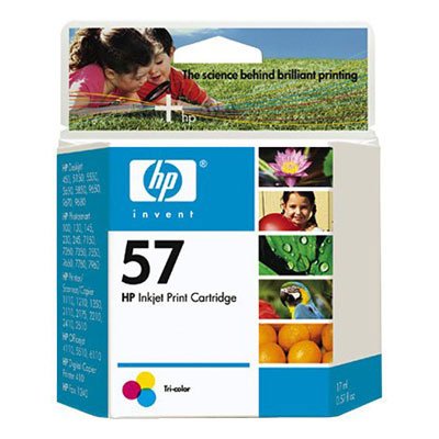 HP Model C6657A No.57 Color Inkjet Cartridge