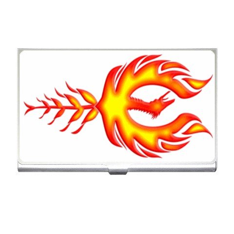 Phoenix Flames Business Card Holder Case Office Gift 17055941