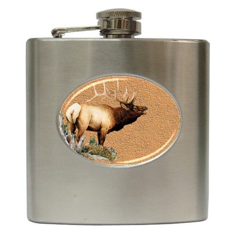 ELK Hip Flask Men's Gift 6 oz. 17138224