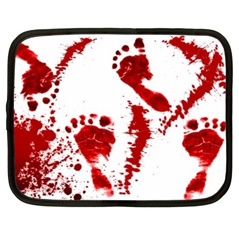 BLOODY footprint netbook laptop 15 inch case cover sleeve XXL 26754270 BSEC