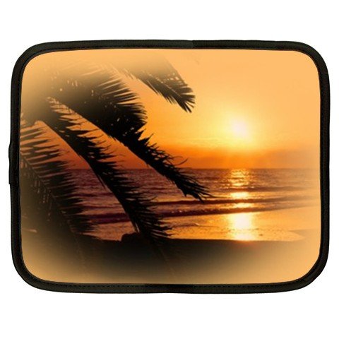 ORANGE BEACH SCENE netbook laptop 15 inch case cover sleeve XXL 26754275 BSEC