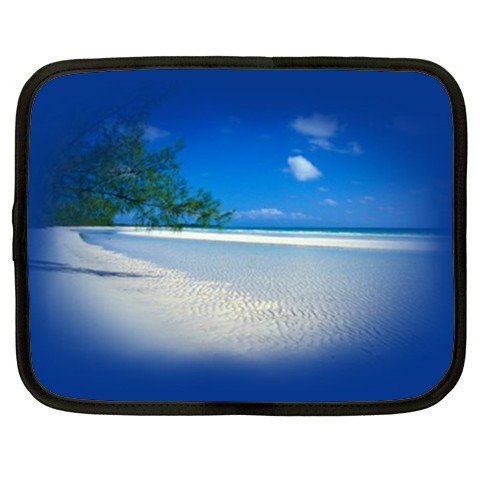BLUE BEACH SCENE netbook laptop 15 inch case cover sleeve XXL 26754280 BSEC