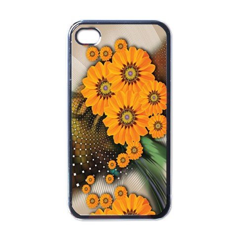 SUNFLOWER ABSTRACT Apple iPhone 4 Case Cover #AN-28147280