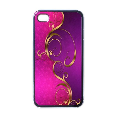 ABSTRACT PINK PURPLE Apple iPhone 4 Case Cover #AN-28147458