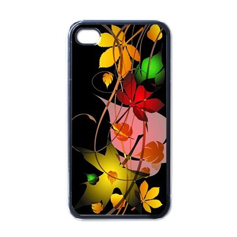 FALL LEAVES ABSTRACT Apple iPhone 4 Case Cover #AN-28147694
