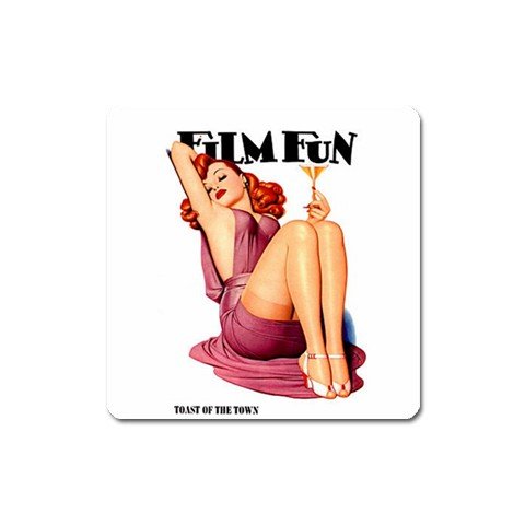 Vintage Pink Pin Up design Magnet refrigerator Locker 29075410